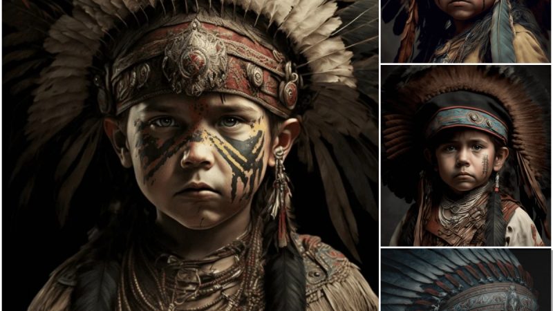 Native American Warrior – Ai Generated