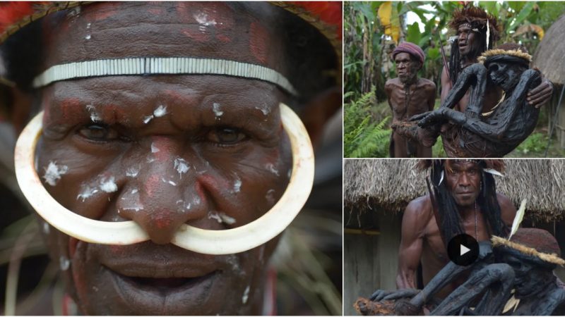 Tribal Leader Shows Off ‘Smoked’ Mummy That He Sleeps With