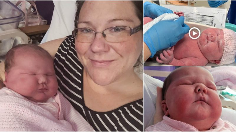 Woman Delivers An 11-Pound Baby, But Baby Couldn’t Fit In Newborn Clothing