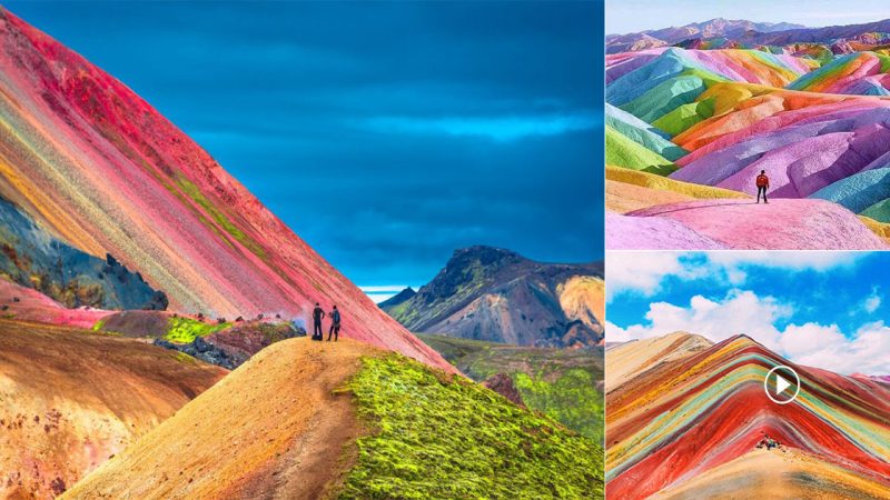 Peru’s Rainbow Mountains: A Stunning Sight to Behold!