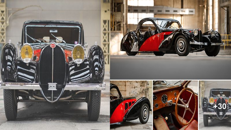 Crown your collection with this spectacular Bugatti Type 57 Atalante