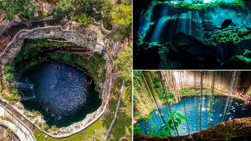 THE SECRET UNDERWATER WORLD OF MEXICO’S CENOTES