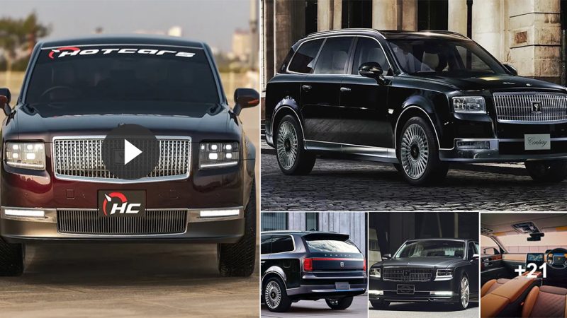 Move Over Bentley And Mercedes, The Toyota Century SUV Is The New Benchmark