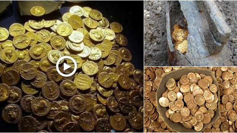 A soapstone vessel filled with hundreds of Late Antique gold coins was found at the site of Como, Italy’s former Cressoni Theater.