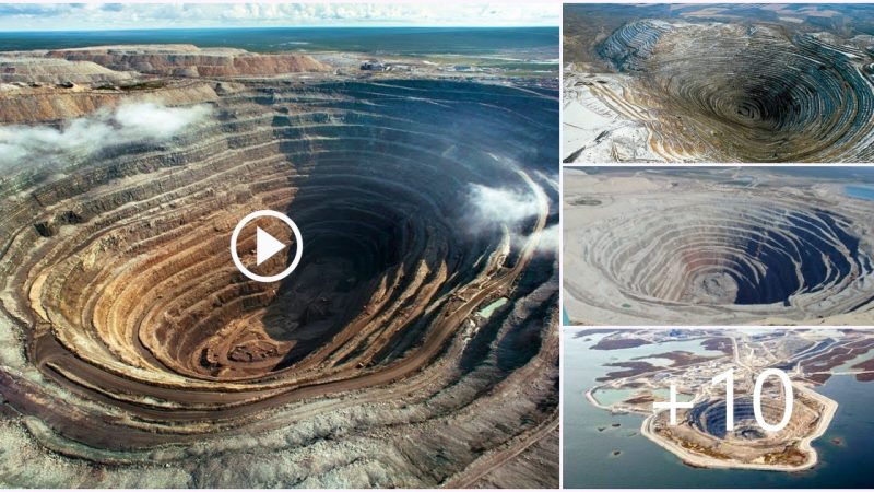 The deepest giant hole in the world was dug by man in India 100 years ago