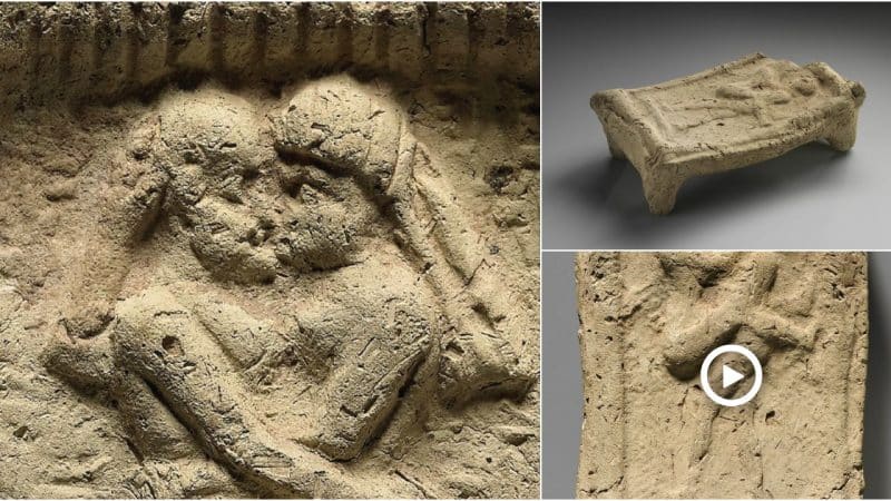 World’s oldest recorded kiss might have happened 4,500 years ago in Middle East, study finds.