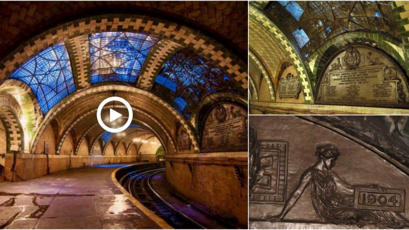 Abandoned New York subway station from 1904