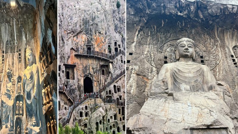 Longmen Grottoes, the first of the four major grottoes in China Has a history of 1500 years