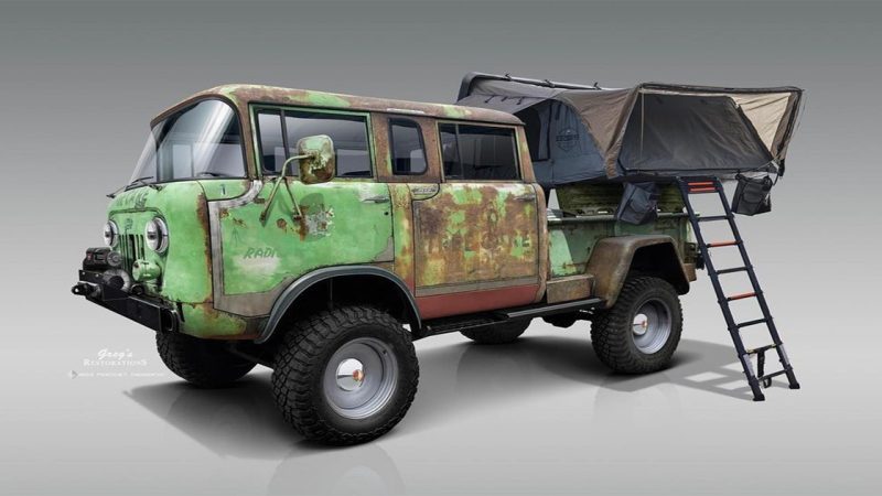 SEMA-Bound 1964 Jeep M677 Forward Control Went From Navy Surplus to Overlander