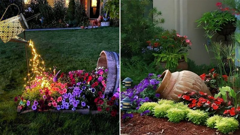 20 Creative Spilled Pot Garden Ideas: Unleash Your Artistic Side