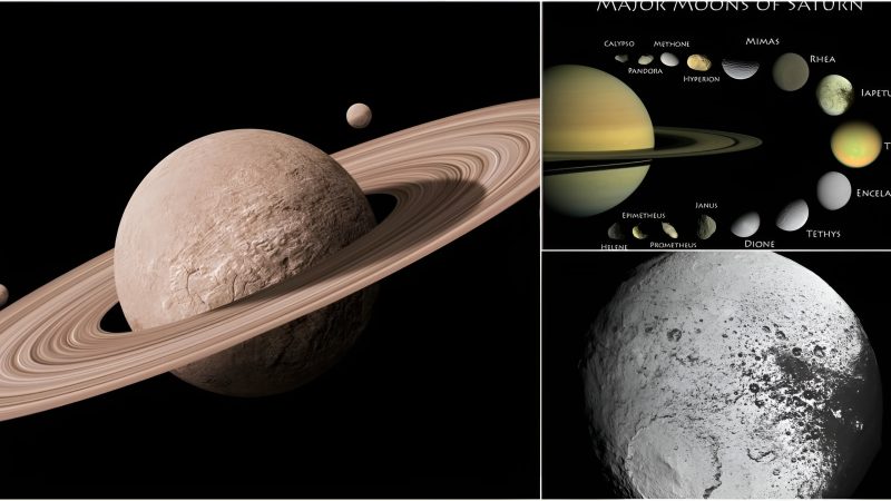 Saturn has the most natural satellites in the Solar System, with 62 new moons discovered.