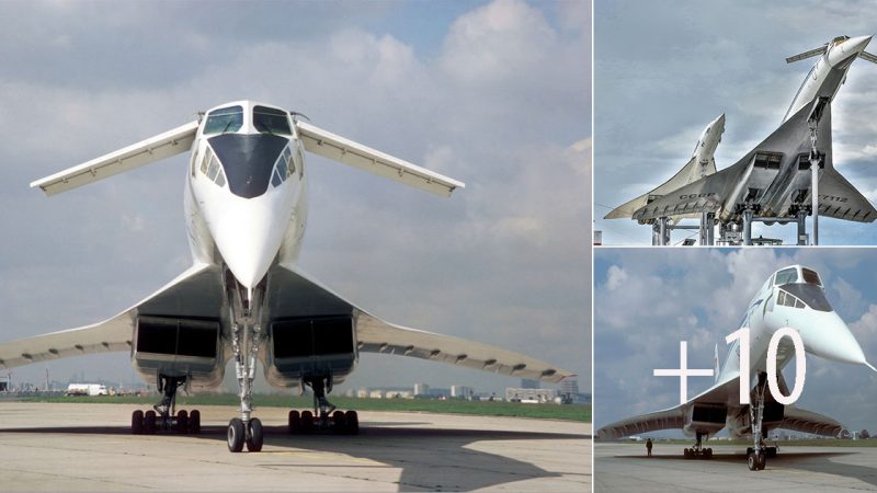 Tupolev TU-144: The plane that will make you curious about its design.