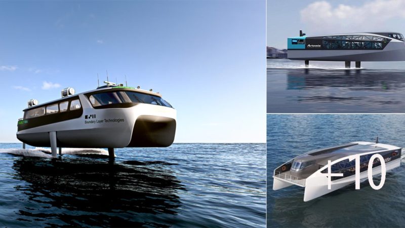 Electric Flying Ferry: Future Seα Trαnsρortαtion Innovαtion