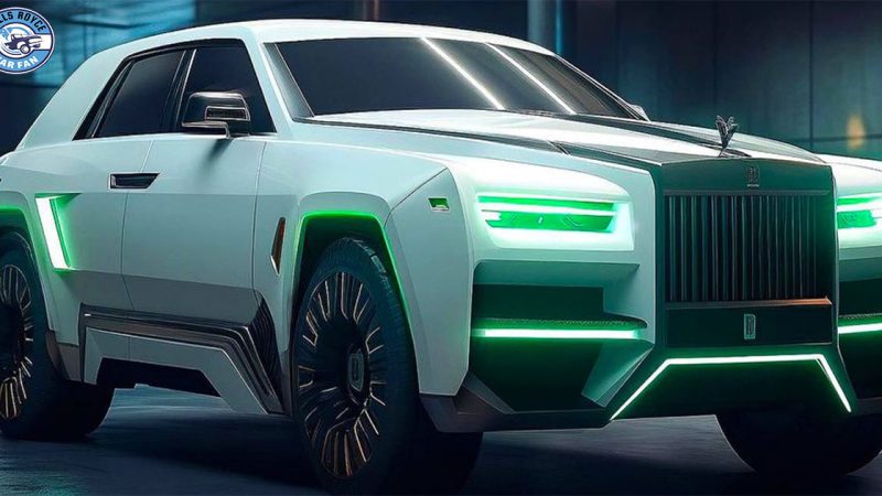 Futuristic Rolls Royce Cullinan Off-Road by Coldstar Art