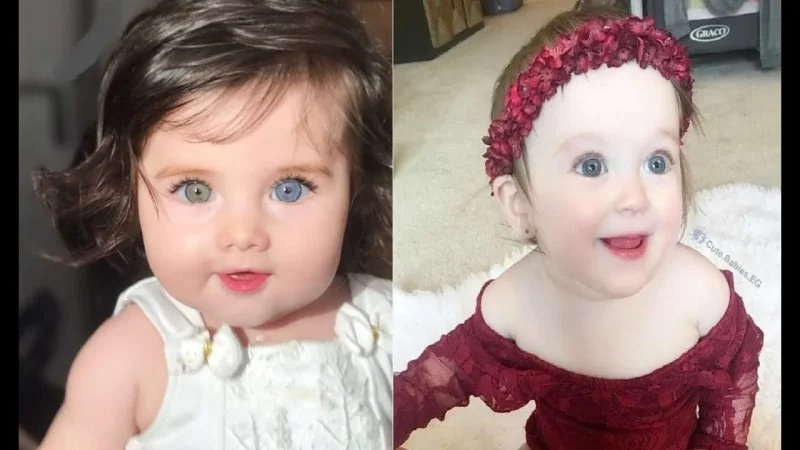 Adorable Baby with Heterochromatic Eyes Captures Everyone’s Heart.