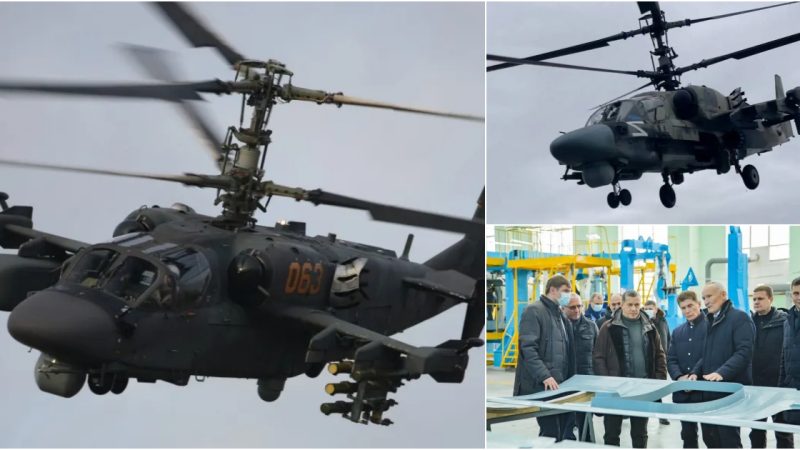 Enhanced Kamov Ka-52M Alligator Attack Helicopters Delivered to Russian Army