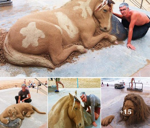 Sculpting Wonders in the Sands: The Incredible Artistry of Andoni Bastarrika