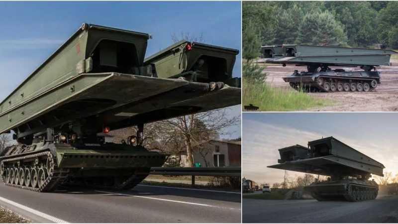 Germany to Provide Ukraine with 16 BIBER Armored Bridge-Laying Vehicles