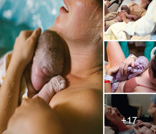 The Incomparable Joy of a First-Time Mother Holding Her Child