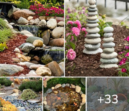 Craft Your Own Rock Garden Oasis with 33 Inspiring Summer DIY Projects