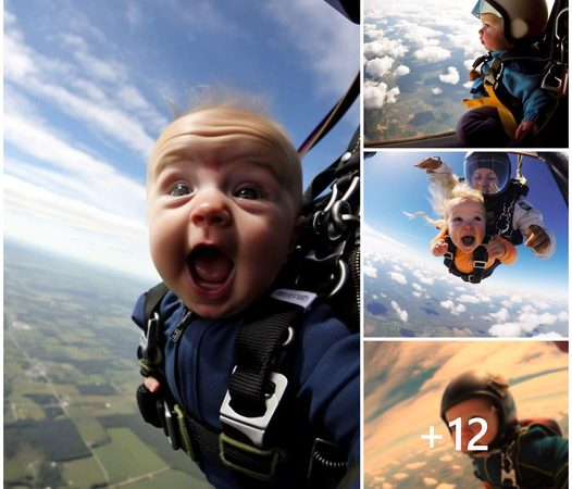 The Wonder of Flight: A Baby’s First Adventure in the Skies