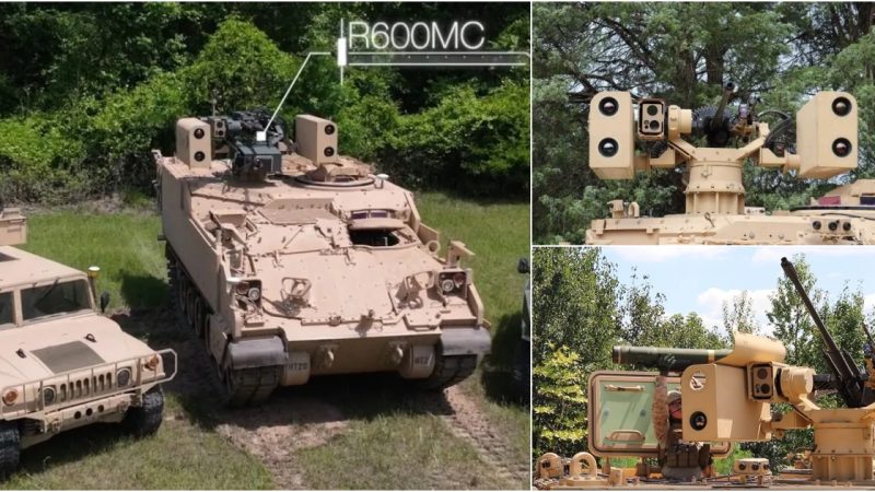 Demonstration of EOS Defense Systems’ AMPV with R600MC Remote Weapon Station