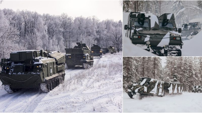 BAE Systems Delivers Cold Weather All-Terrain Vehicles (CATVs) to the United States Army