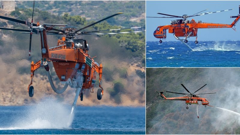 Transforming Aerial Firefighting: S-64 Air Helicopter and Sea Snorkels