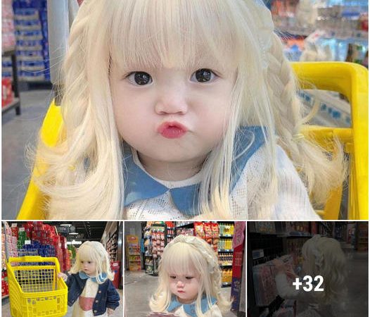 Adorable Three-Year-Old with Gorgeous White Hair Captivates Social Media