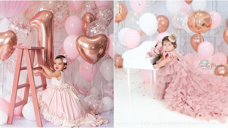 Radiant Love: A Little Princess’s Birthday Bash in the Embrace of Devoted Parents