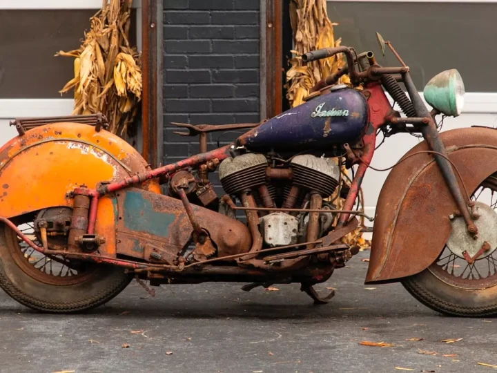 American Pickers Auction Bike: 1948 Indian Chief